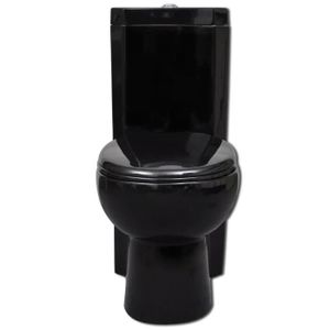 WC - TOILETTES WC Cuvette céramique Noir - SALALIS - SP092279 - S