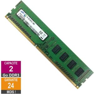 MÉMOIRE RAM Barrette Mémoire 2Go RAM DDR3 Samsung M378B5773CH0