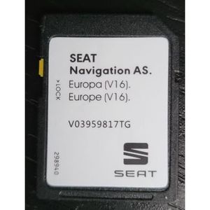 GPS AUTO Carte SD GPS Europe - SEAT Discover Media - v16 EC