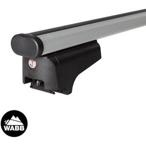 Homcom Barres de Toit universelles verrouillables pour Voiture Aluminium 125L x 13l x 7H cm Gris Noir