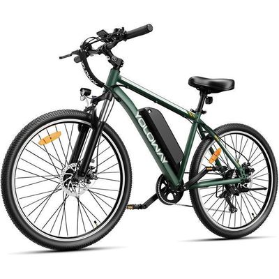YOLOWAY Velo electrique 27.5 Vert Moteur 250W Batterie Amovible 36V 12.5Ah Shimano 7 Vitesse Velo VTT electrique E Bike Cdiscount Sport