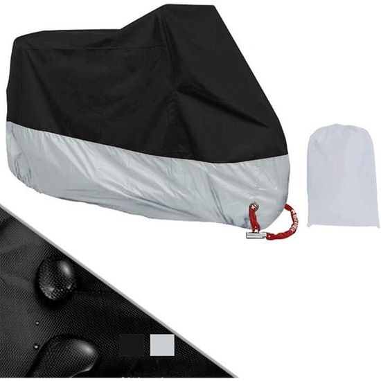 Housse de moto XXL, antivol, imperméable, anti-poussière et