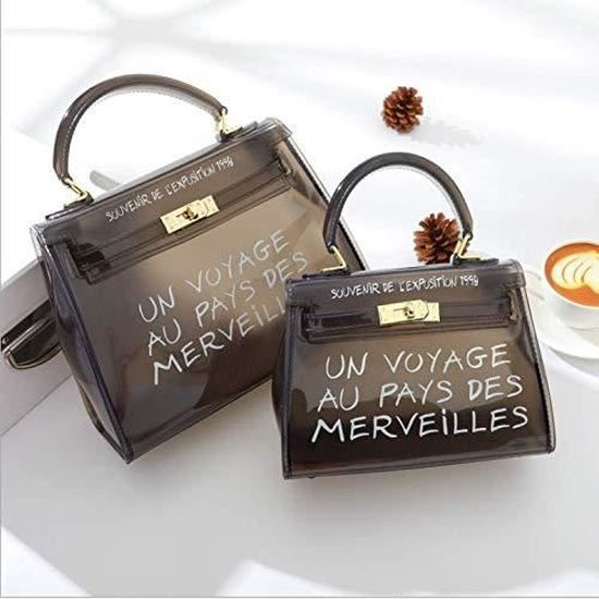 sac noir transparent