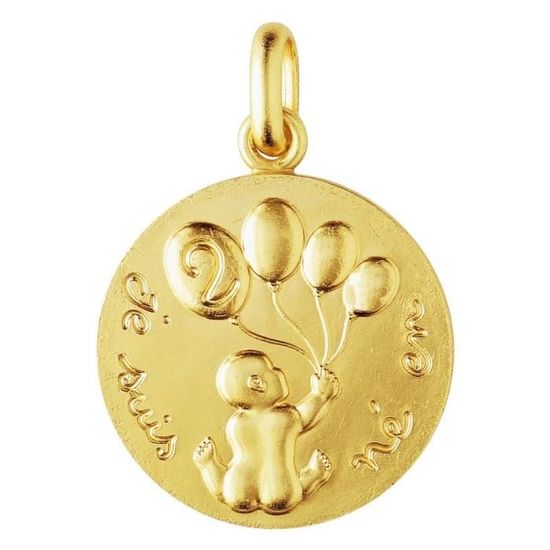 Medaille naissance garcon Outlet