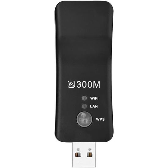 Amplificateur WiFi 4 Antennes – Répéteur, Point D’accès, Routeur 3-en-1 – Couverture Jusqu’à 200 M² – 2 Ports LAN – Installation Facile