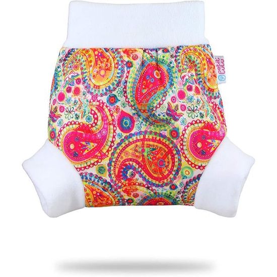 Culotte De Pré-plis Taille Unique 5-16kg - Couche Lavable Imperméable Avec Pressions