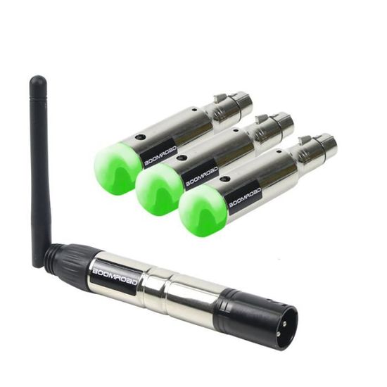 Émetteur/récepteur DMX512 Sans Fil 2.4Ghz - 512 Canaux - Pour éclairage Scénique - Neuf