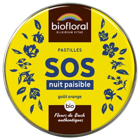 Biofloral Pastilles De Secours Nuit Paisible Sa Cdiscount Sante Mieux Vivre