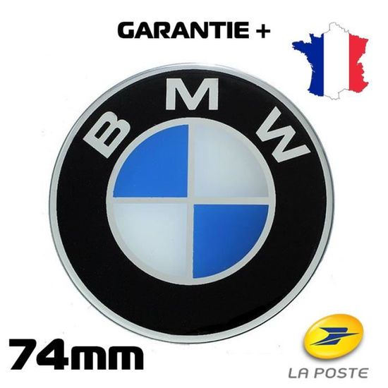 Emblème De Coffre BMW Compatible - 74 Mm, Référence 51148219237 - Design Crâne, ABS, Autocollant Haute Qualité - Pour Personnalisation
