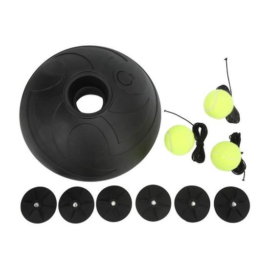 Entraîneur De Tennis Solo Avec Balle De Rebond Et Corde - Bleu - Matériel D'entraînement