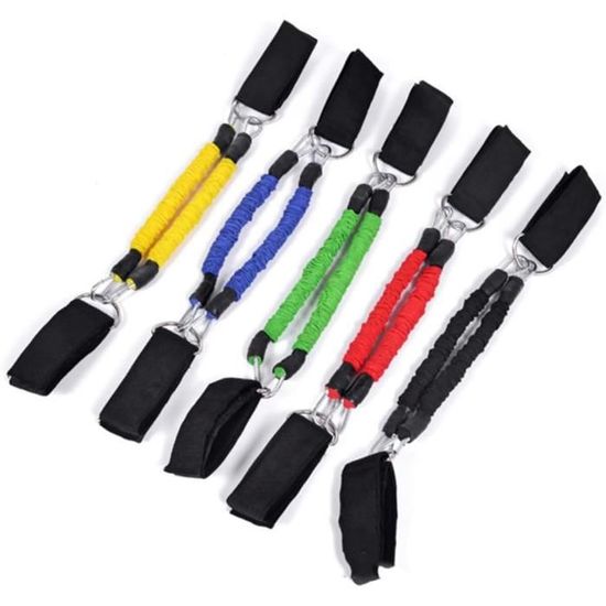 Strap With Loops Exercises Barre Gymnastique Enfant ZDNT Sangle De Yoga Et D 'Exercice - Bande De Résistance Extensible Avec 9 Nœuds Pour Yoga, Danse, Assistance, Rééducation, Fitness Bandes Poignee Musculation Bande De