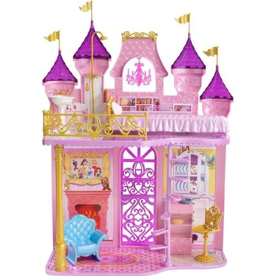Chateau barbie princesse disney 2025