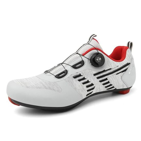 Surwin Chaussures Cyclisme Route Homme Femme - Semelle Rigide Delta Cleats 3 Boulons - 36EU à 47EU