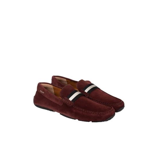 Mocassin BALLY PEARCE En Cuir Marron | Taille 40.5 EU | Neuf Avec Boîte | Homme