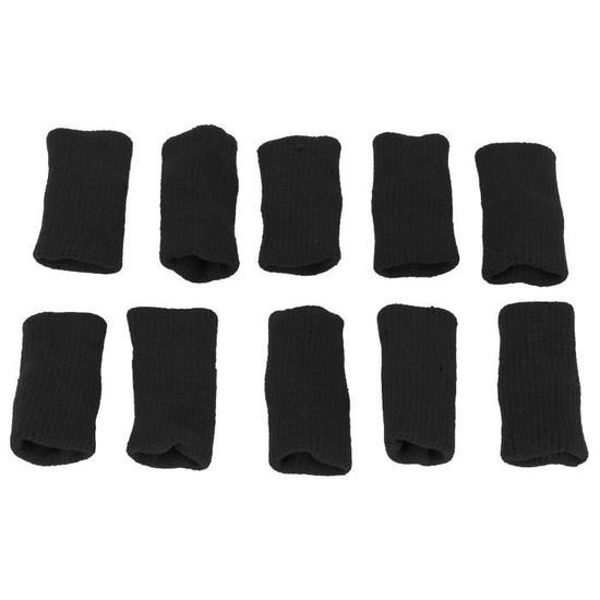 20 Protège-doigts En Coton élastique - Pour Sport, Récupération Et Protection Des Doigts - Taille Unique