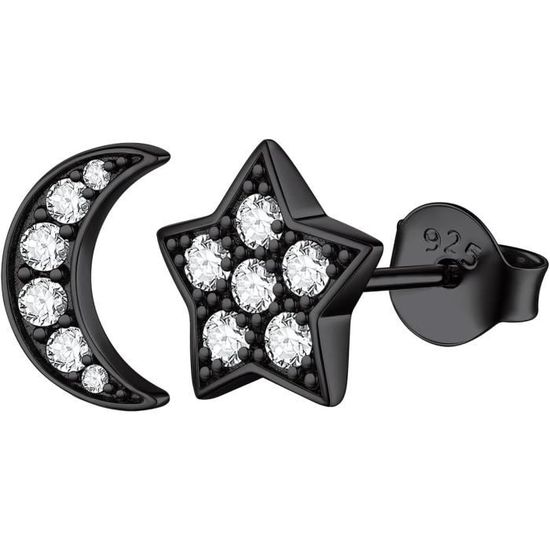 Boucles D'oreilles Mode En Argent Sterling 925 Pour Chat Clous Bijoux