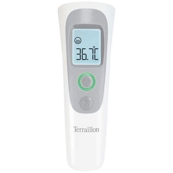 TERRAILLON - Thermomètre sans contact 9 mémoires
