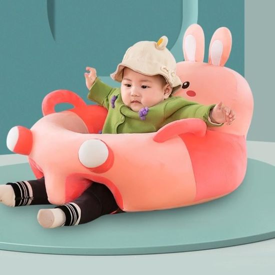 Housse De Siège D'apprentissage Pour Bébé En Forme D'animal - Douce, Respirante, Pour Apprendre à S'asseoir - 6