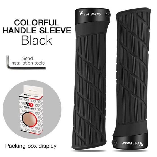 Keenso Bandes De Guidon Vélo Arc-en-ciel - Poignées Confortables Absorption Chocs