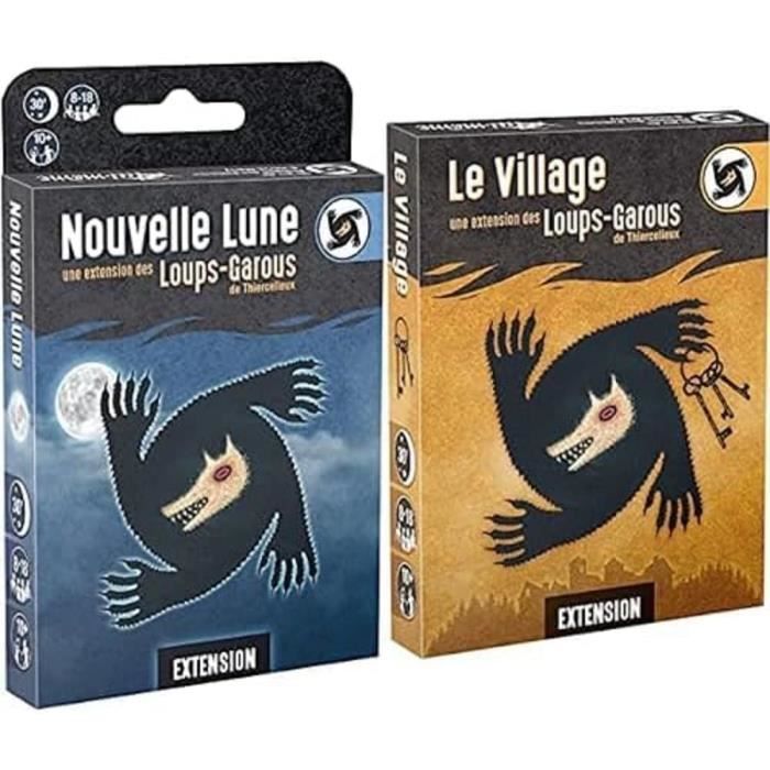 Loups Garous de Thiercelieux | Lot 2 Extensions : 1 Nouvelle Lune + 1