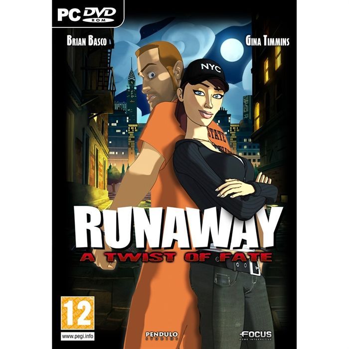 RUNAWAY A TWIST OF FATE / JEU PC DVD-ROM- . Vous