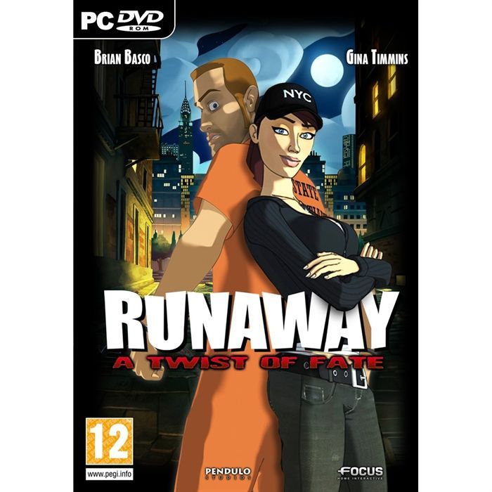 Focus Runaway A Twist Of Fate / Jeu PC Dvd-Rom- . Vous