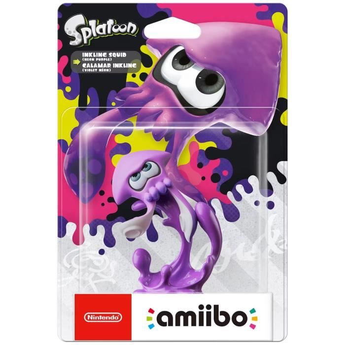 Amiibo Splatoon Calamar Inkling Violet Neon Collection Splatoon Cdiscount Jeux Video Amiibo Splatoon Calamar Inkling Violet Neon Collection Splatoon Cdiscount Jeux Video