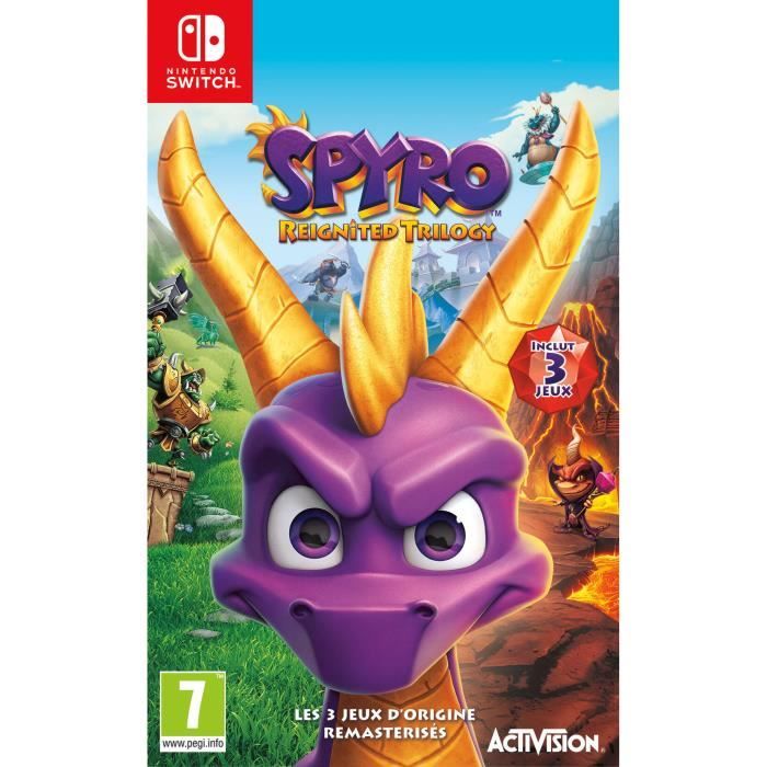 Spyro Reignited Trilogy Jeu Switch