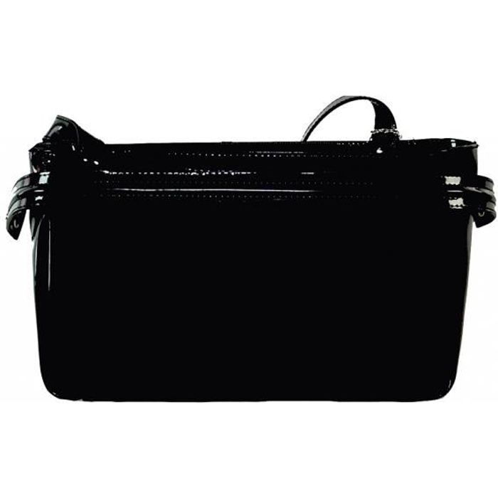 ARMANI JEANS Sac à bandoulière femme Noir 80% POLYESTER, 20% VISCOSE 28X17,5X10 CM