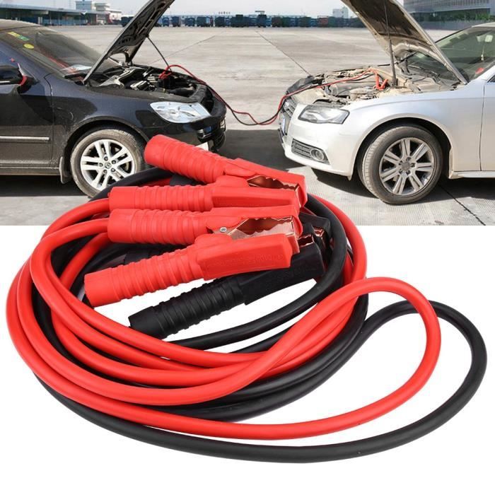 Câble de batterie, Cables voiture，Câbles de démarrage usage 12V 4m / 2000A