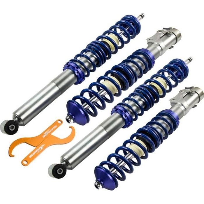 Kit d'Amortisseur à Ressort pour VW Golf III /Golf III Van 1H1 1.4, 1.6, 1.8,1.9,2.0 Combinés Filetés