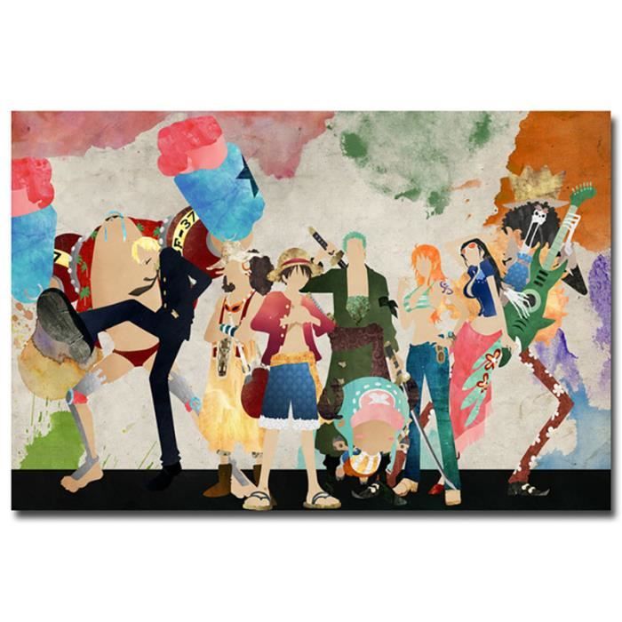 Toile peinture décor à la maison une pièce monde fort personnages photos moderne imprimé affiche pour salon mur Art cadr~13591