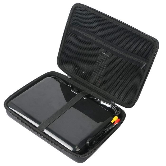 Khanka Étui de Transport Portable pour Lecteur DVD Portable APEMAN 10,5-