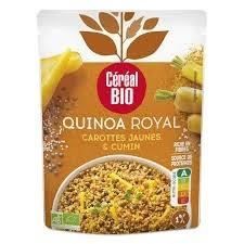 CEREAL BIO Quinoa royal Carottes jaunes et cumin