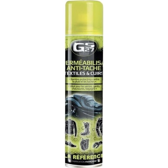 GS27 Imperméabilisant Anti-Tache Textiles et Cuirs - 500 ml
