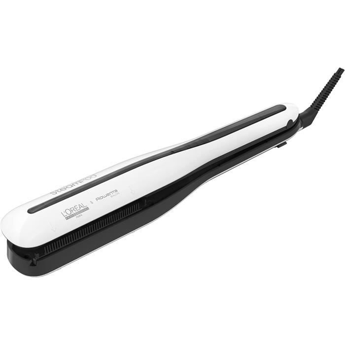 Steampod 3.0 - Lisseur Cheveux Professionnel 2-en-1 : Lissage & Wavy - Fer à lisser à la technologie vapeur - Adapté à tous types de