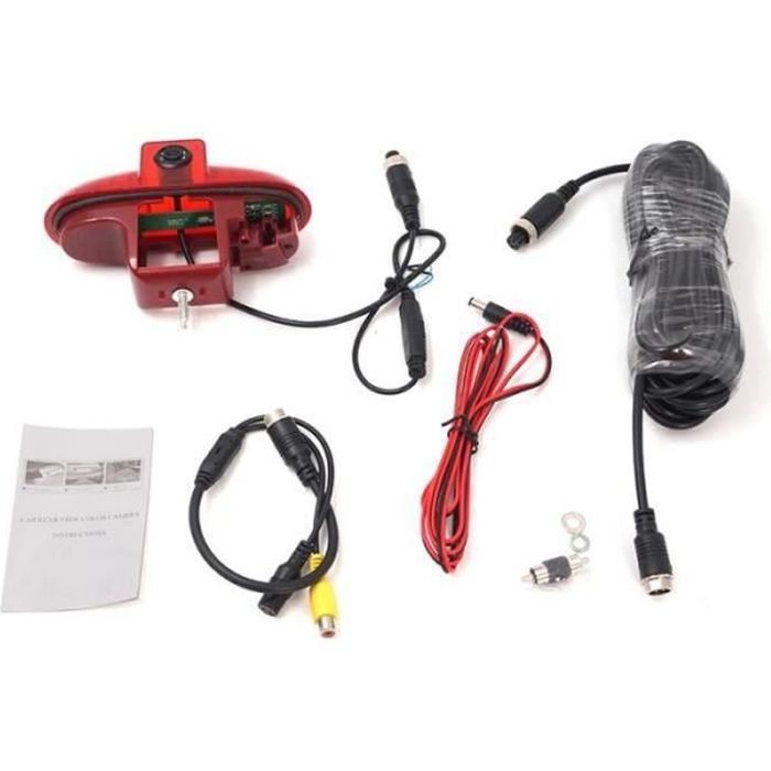 WS30190-CaméRa de Recul CMOS pour Opel Vivaro - Trafic 2001-2014 Etanche 170 TroisièMe Feu Stop CaméRa de Recul