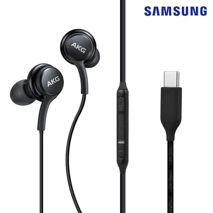 Original Samsung Tuned by Akg - Prise Type C USB-C - Casque Audio Ecouteurs Kit Pieton Main Libre Oreillette origine Pour Galaxy