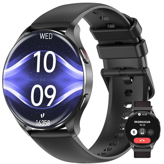 Montre Connectée Homme BENYAR SMART - Écran AMOLED 1.43", Appels Bluetooth, 730mAh, 120 Modes Sport, Monitoring Santé - 4