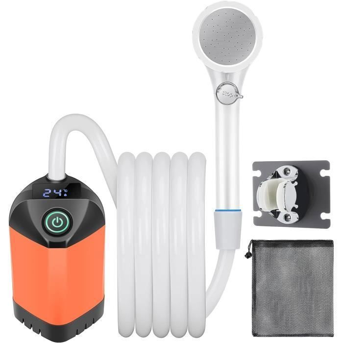Douche Portable AUTOPkio Pour Camping - Batterie Rechargeable 4500mAh 12V/24V