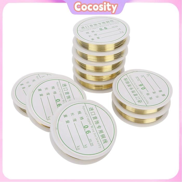 BENECREAT Fil De Cuivre Argenté Texturé 1 Mm – 7 Mètres, Souple Et Durable Pour Bijoux Et Perles