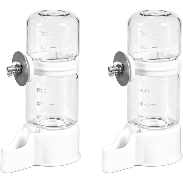 2 Pcs Abreuvoir Automatique Pour Petits Animaux Automatiques 90 Ml Pour Cage À Oiseaux Et LapinsAbreuvoir Oiseaux CageAbre[CA17]