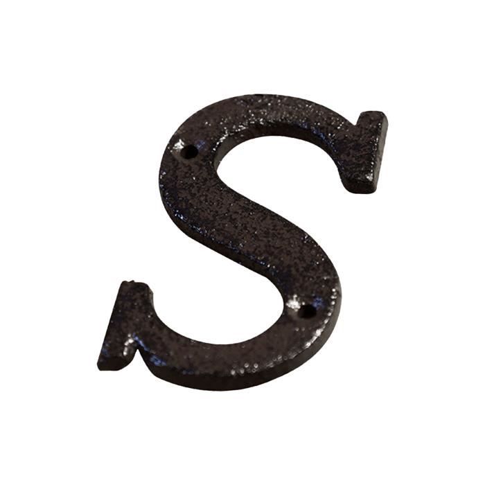 Lettre de numéro de fer en alliage créatif Lettre de maison de bricolage créatif c42713