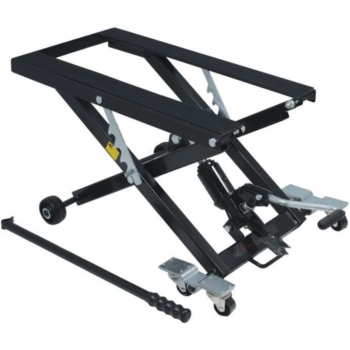 pont elevateur moto bequille plateforme elevatrice cric leve cdiscount auto