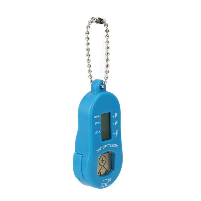 Testeur De Piles Universel Numérique - Pour Piles AA, AAA, C, D, 9V, Bouton - Affichage LCD, Magnétique, Portable