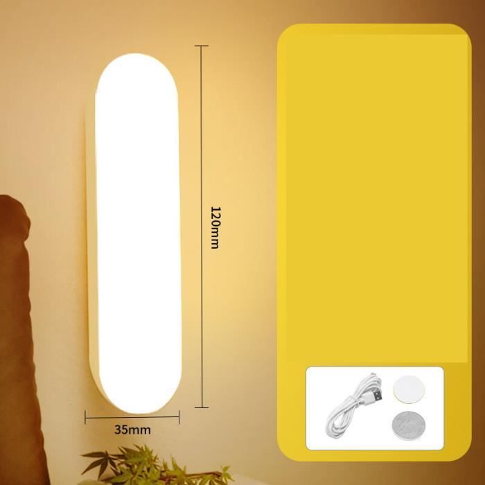 Moorle Veilleuse LED 5 pièces, prise de courant veilleuse enfant, applique murale avec capteur de lumière, lampe de chevet, blanc chaud | Leroy Merlin