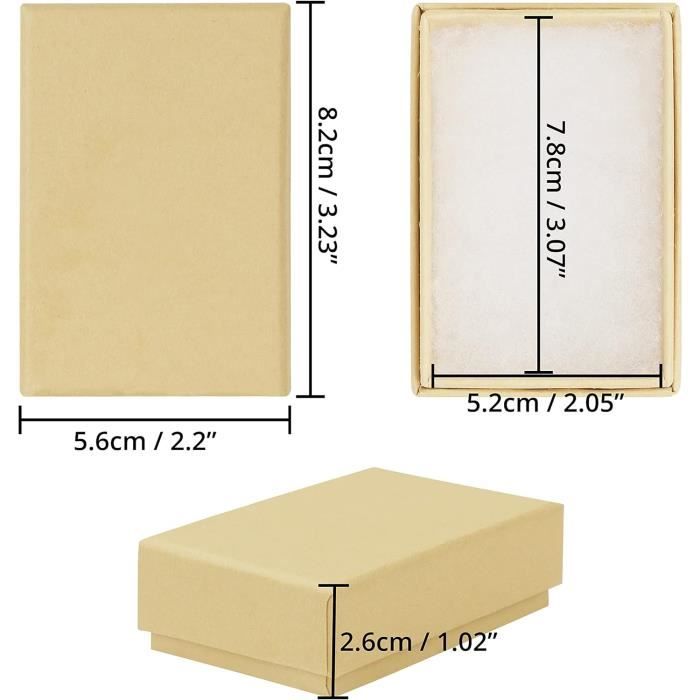 Écrin / Boîte à Bijoux BULGARI - Dimensions ~6x8.5 Cm - État Neuf (occasion) - Pour Rangement Ou Cadeau