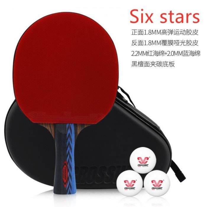 Raquette Ping Pong 6 Stars Long No6710 Crossway 5 Etoiles Raquette