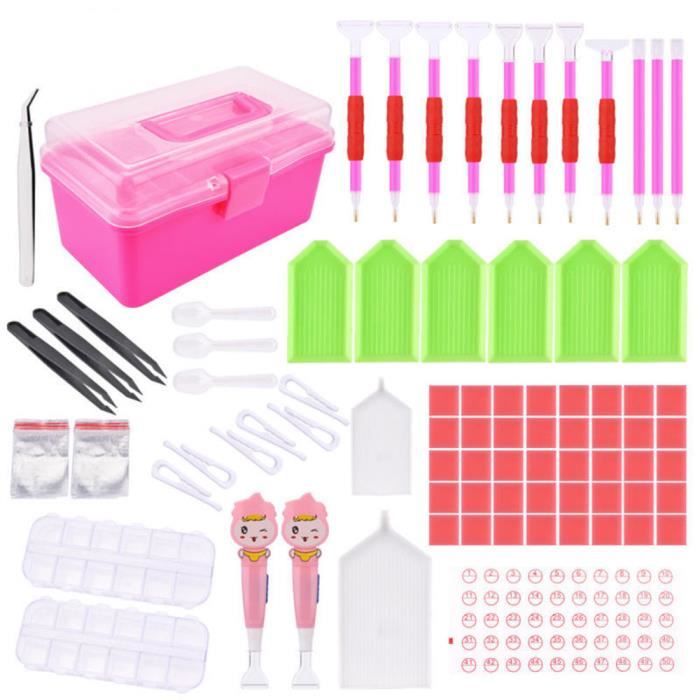 117 Pieces Diamond Painting Tools 5d Diy Diamond Painting Accessories Diamond Outils Menagers Achat Vente Pack Outil A Main 117 Pieces Diamond Painting Cdiscount