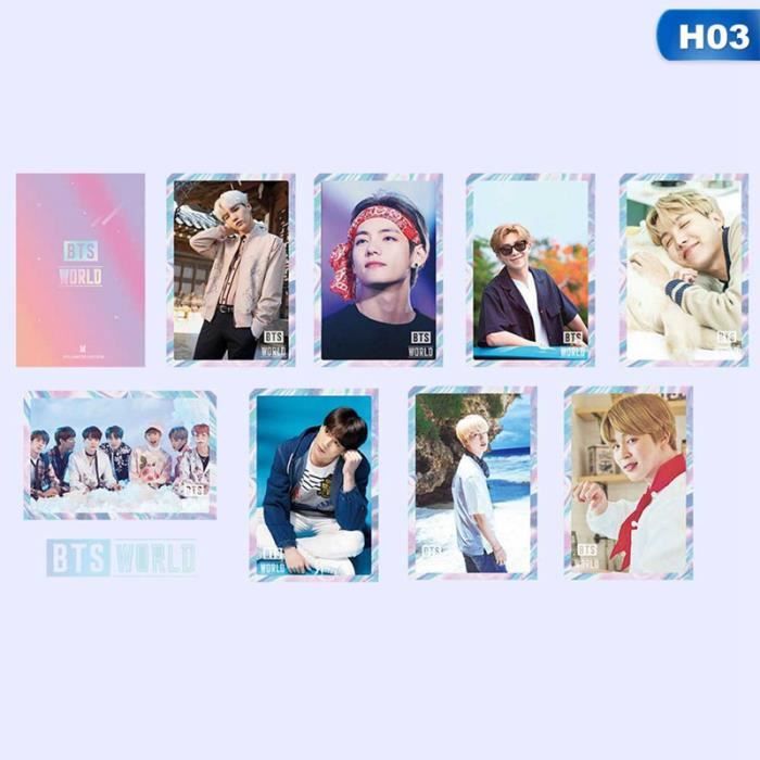 Bts Petite Carte Lomo Photo H03 Achat Vente Carte Postale Cards Cdiscount